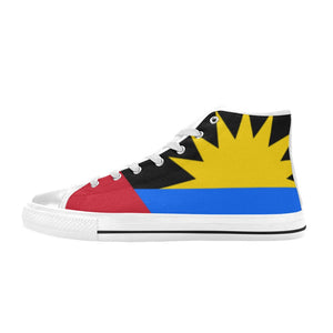 ANTIGUA & BARBUDA KID'S HIGH TOP CANVAS