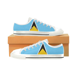 SAINT LUCIA KID'S LOW TOP CANVAS