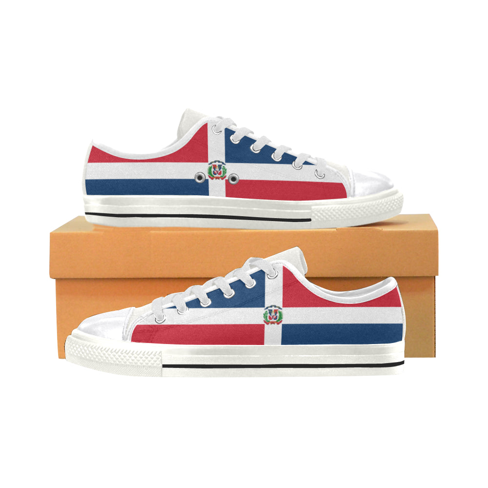 Dominican Republic Women's Low Top Canvas