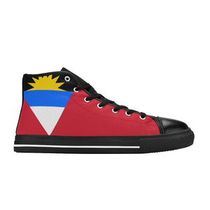 ANTIGUA & BARBUDA KID'S HIGH TOP CANVAS