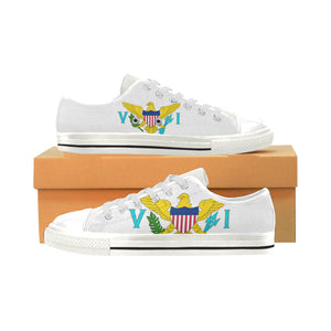 U.S.V.I.  KID'S LOW TOP CANVAS