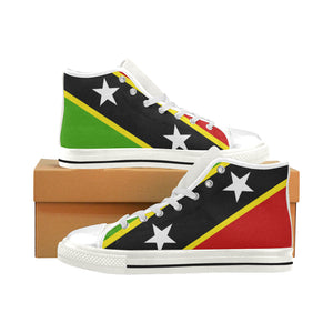 ST. KITTS & NEVIS MEN'S HIGH TOP CANVAS