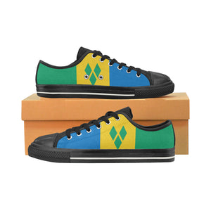 ST. VINCENT & THE GRENADINES WOMEN'S LOW TOP CANVAS