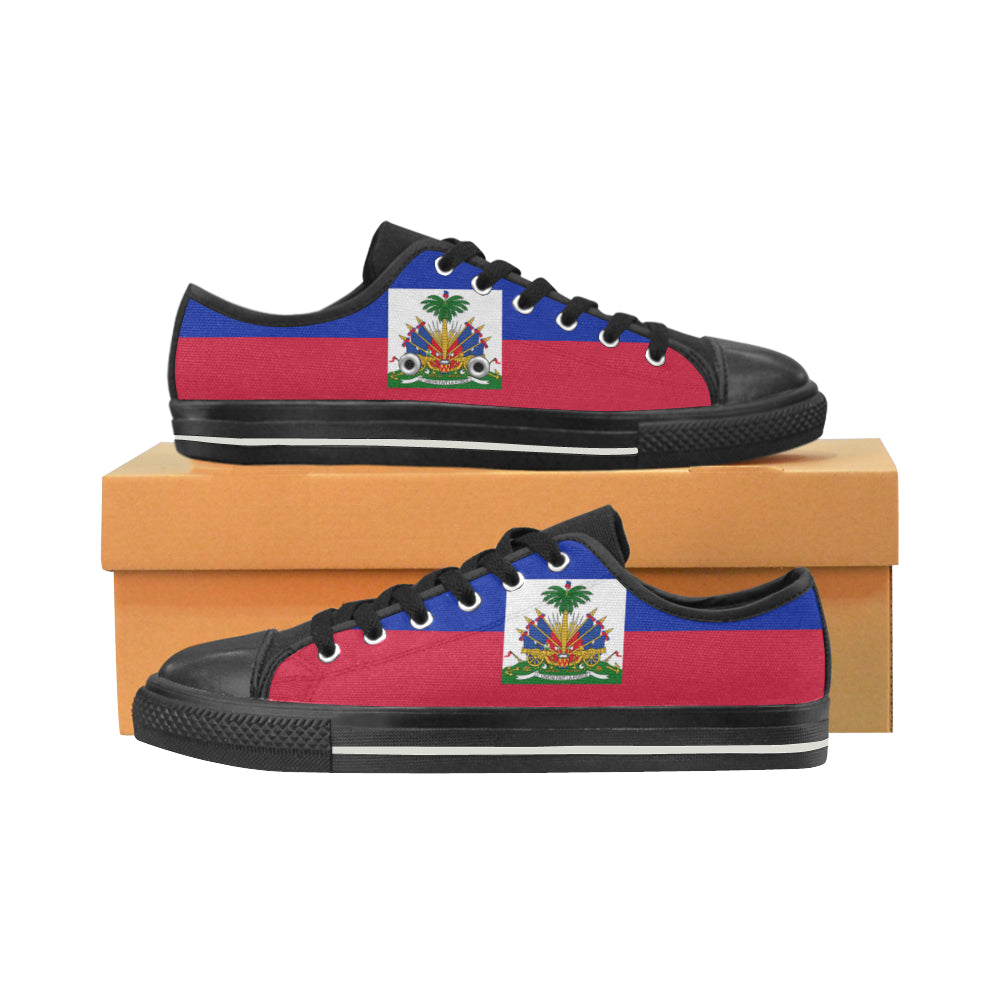 HAITI  KID's Low Top Canvas