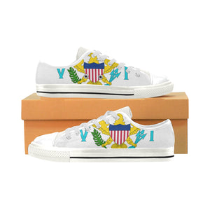 U.S.V.I. MEN'S LOW TOP CANVAS