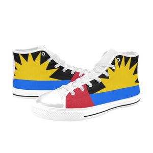 ANTIGUA & BARBUDA KID'S HIGH TOP CANVAS