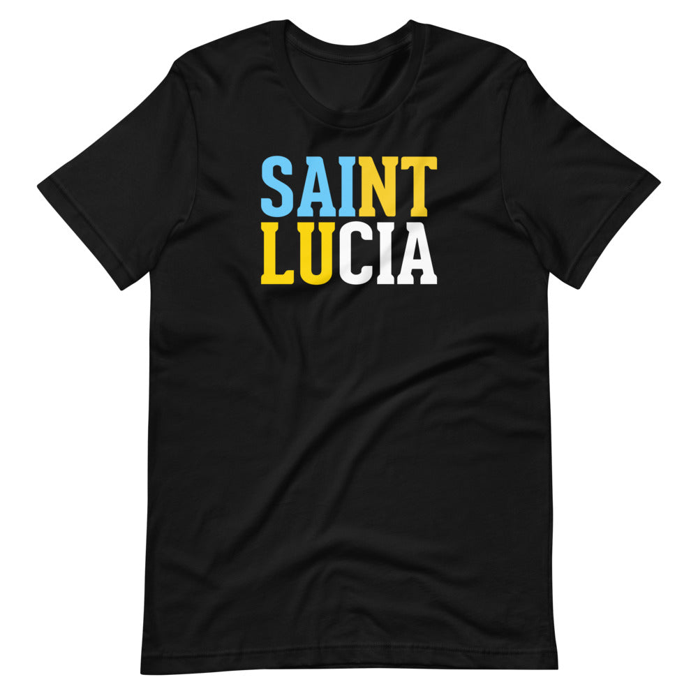 Saint Lucia Short-Sleeve Unisex T-Shirt