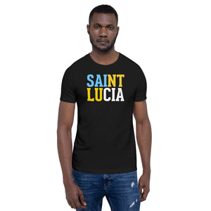 Saint Lucia Short-Sleeve Unisex T-Shirt