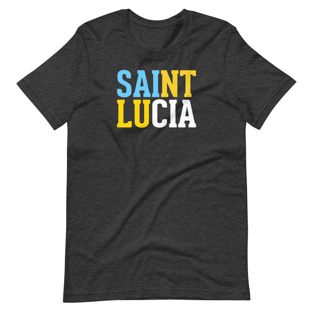 Saint Lucia Short-Sleeve Unisex T-Shirt