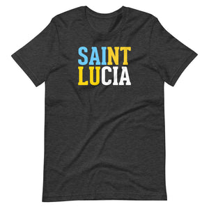 Saint Lucia Short-Sleeve Unisex T-Shirt