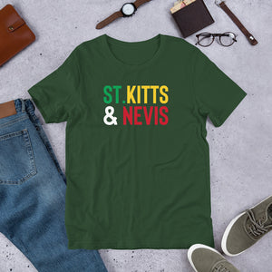 St.Kitts & Nevis Short-Sleeve Unisex T-Shirt