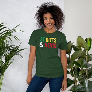 St.Kitts & Nevis Short-Sleeve Unisex T-Shirt