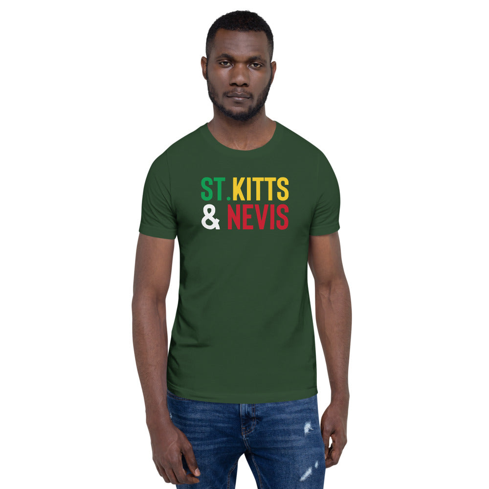 St.Kitts & Nevis Short-Sleeve Unisex T-Shirt