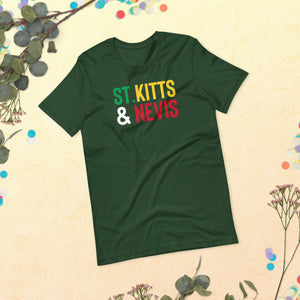 St.Kitts & Nevis Short-Sleeve Unisex T-Shirt