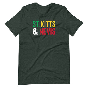 St.Kitts & Nevis Short-Sleeve Unisex T-Shirt