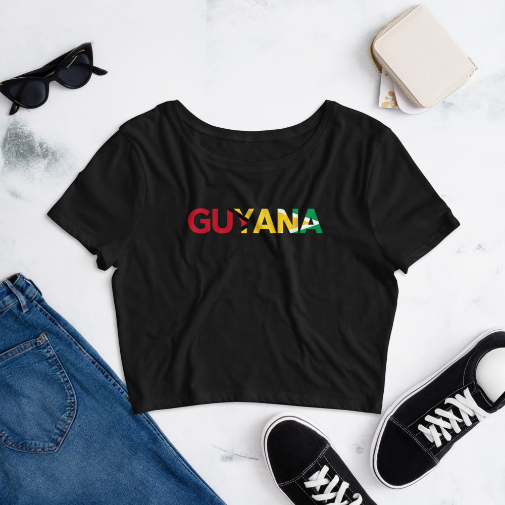 Guyana Women’s Crop Tee