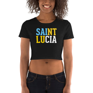 Saint Lucia Women’s Crop Tee