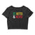 St.Kitts & Nevis Women’s Crop Tee