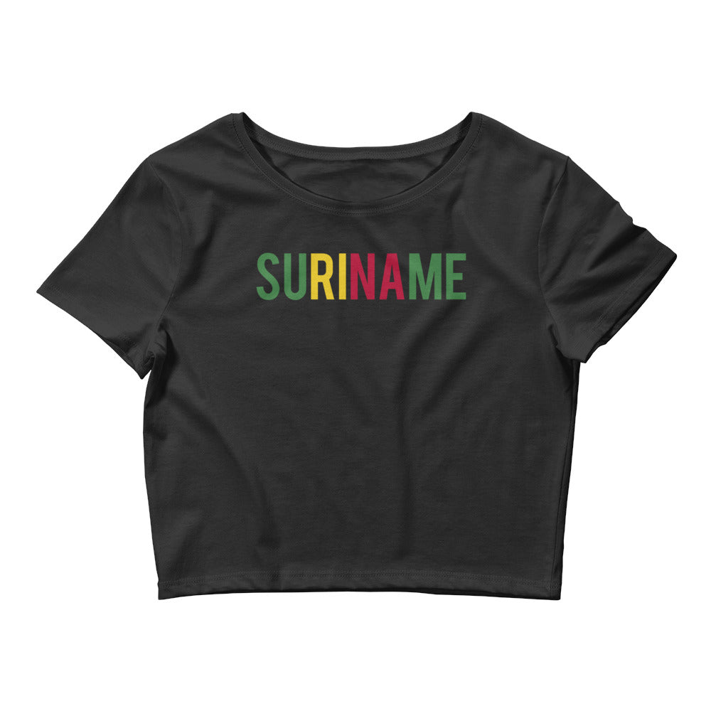 Suriname Women’s Crop Tee