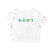 Bahamas Women’s Crop Tee