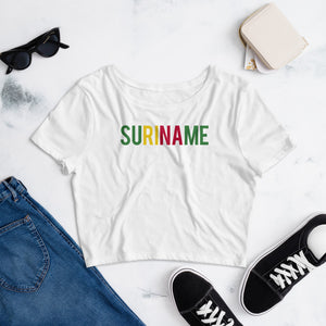 Suriname Women’s Crop Tee