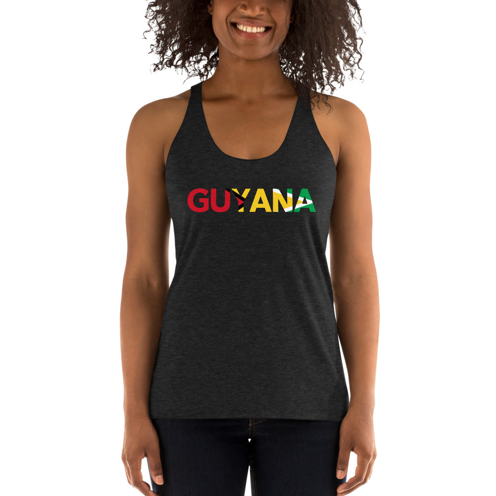 Guyana Women's Racerback Tank