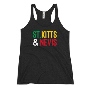 St.Kitts & Nevis Women's Racerback Tank