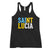 Saint Lucia Women's Racerback Tank