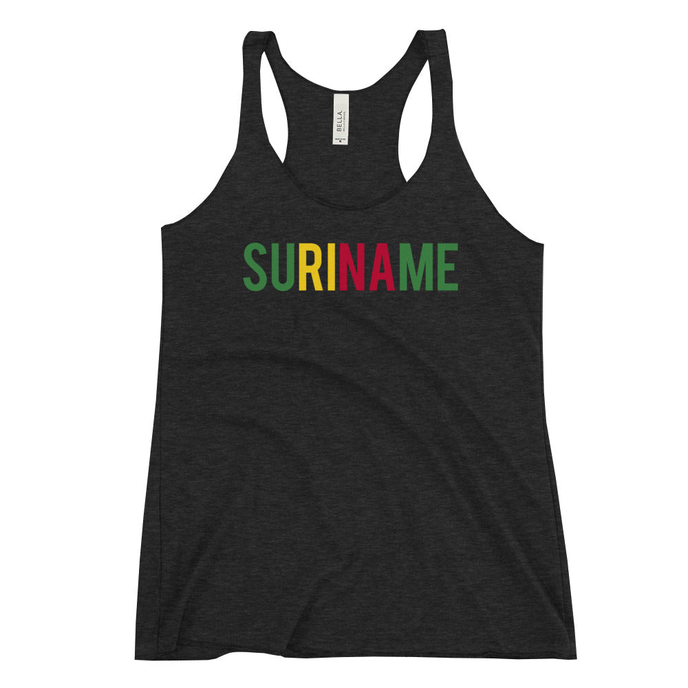 Suriname Women's Racerback Tank